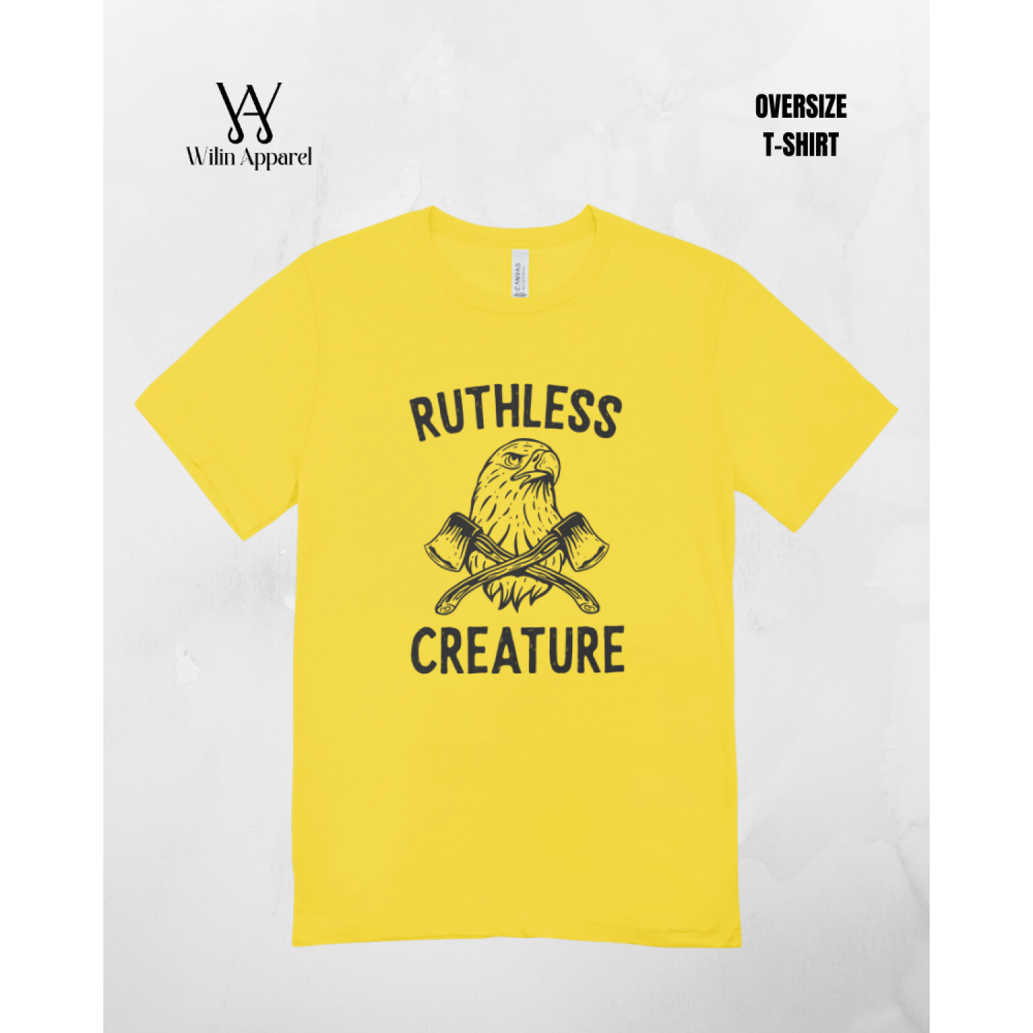 Kaos Unisex Oversize Rutless Creature